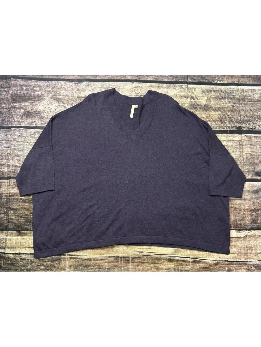 Pure J Jill Sweater Womens M/L Cotton Silk Wool Oversized